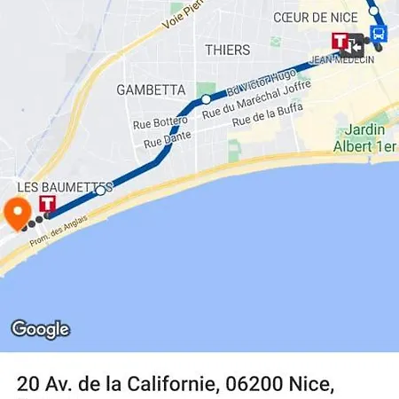 Apartment Magnifique 60m2 ,3 Pieces , Equipee,tres Lumineux, 2 Minutes A Pied De La Plage